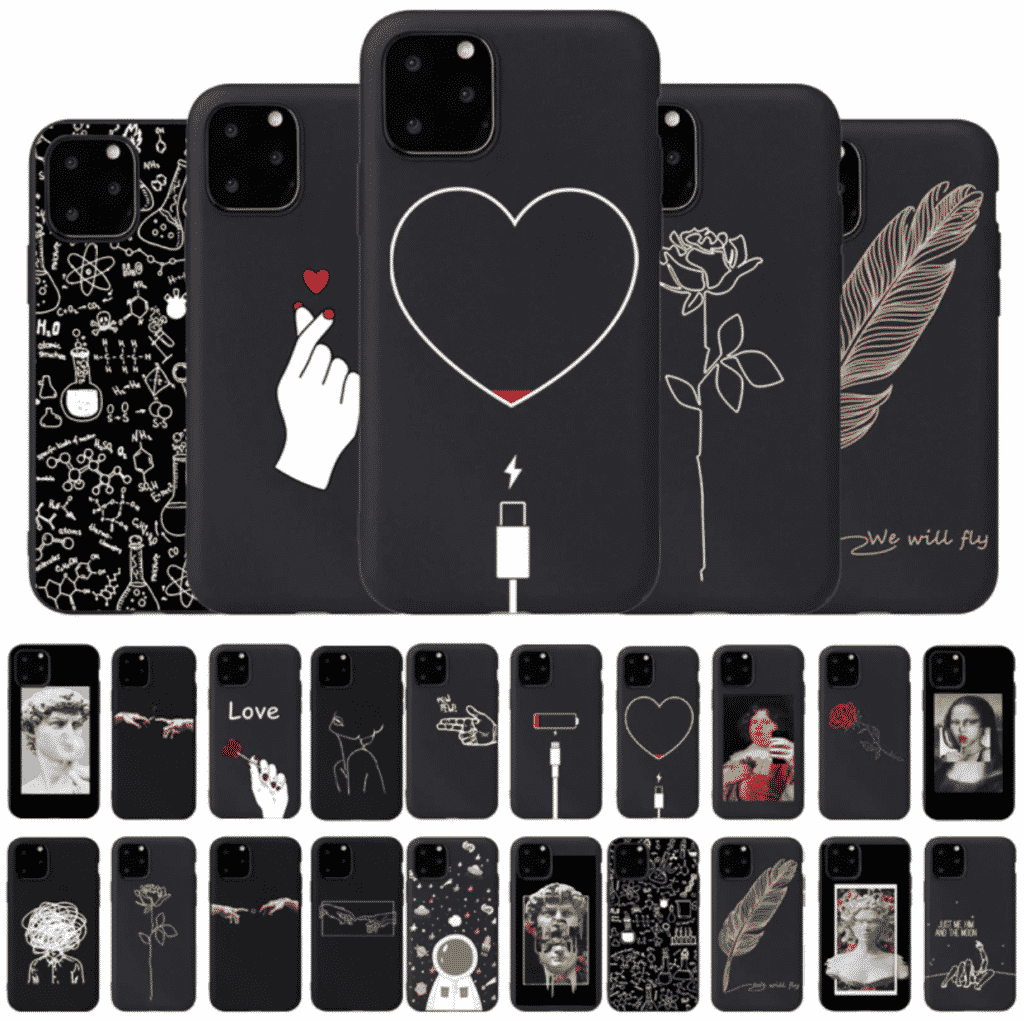 Custodia Black Lover per iPhone SE 2020