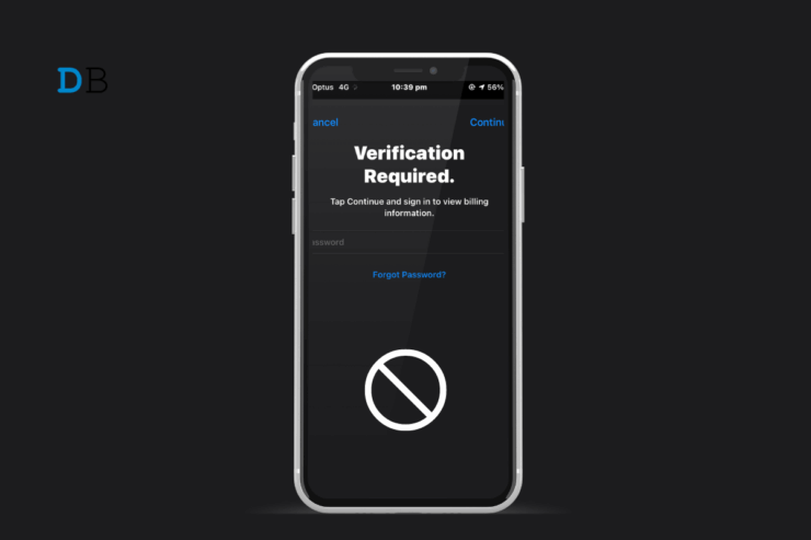 Come liberarsi della verifica richiesta su App Store