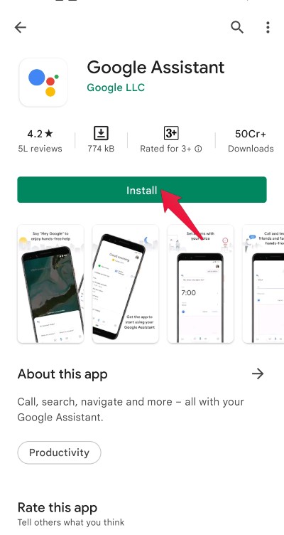 Google Assistant 다운로드