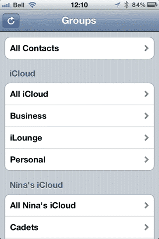 Compartilhando Contas do iTunes e iCloud em Família