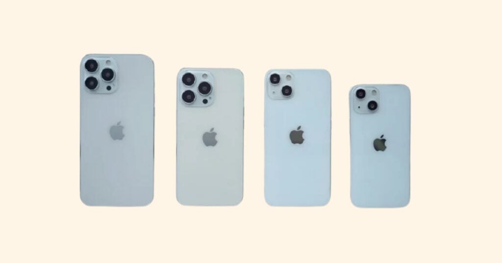 iPhone 13シリーズダミー