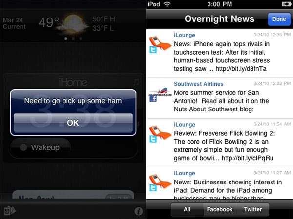 Recensione: iHome iHome+Sleep App