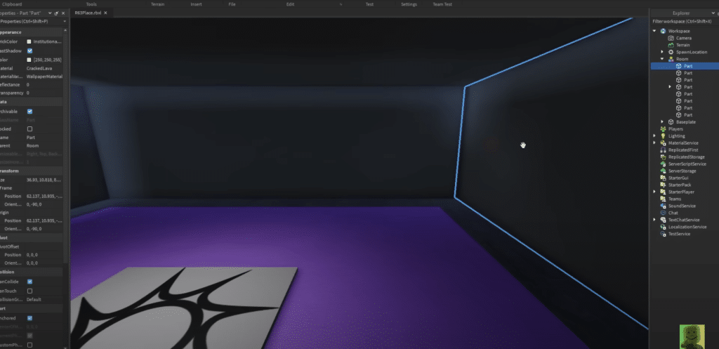 Interfaccia utente di Roblox R63
