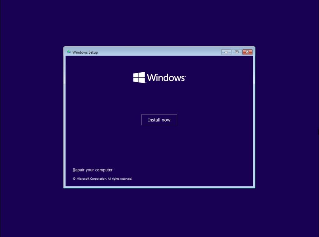 Windows 11 ISO Saubere Installation