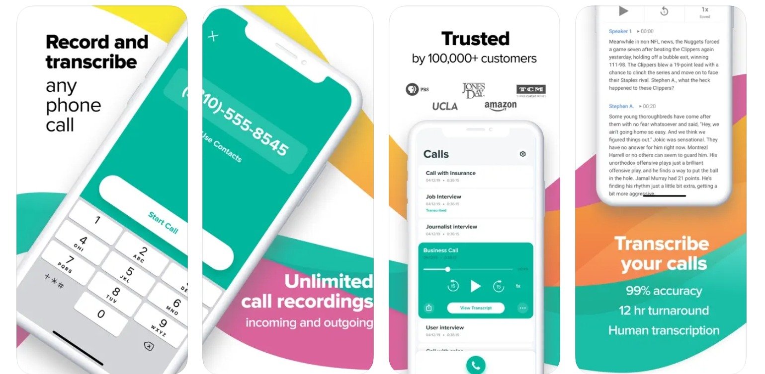 iPhoneで通話を録音するための無料アプリ