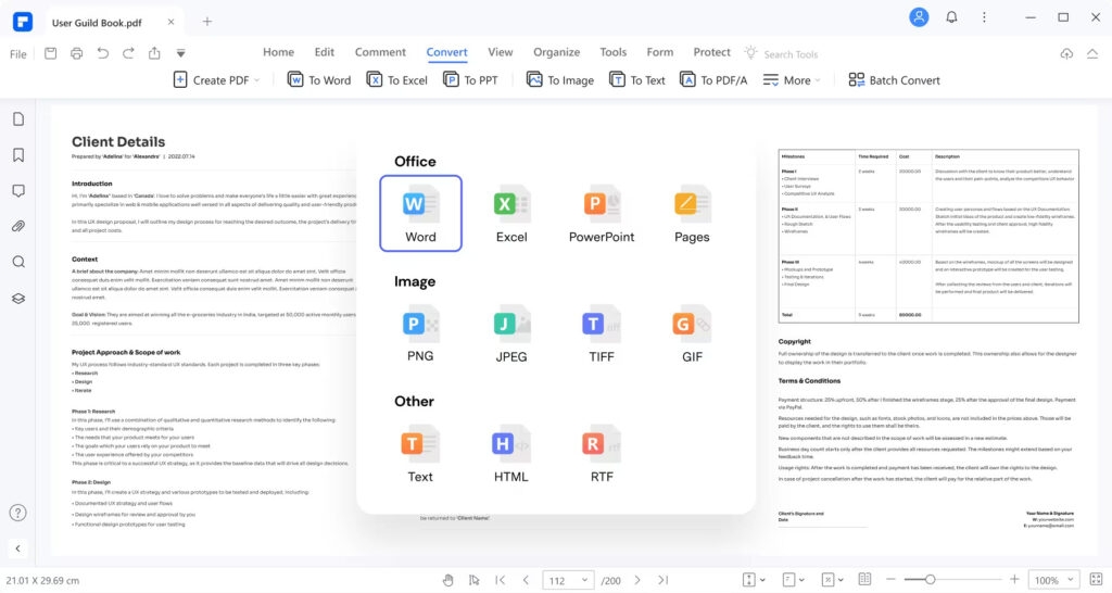 Convertir PDF a JPG
