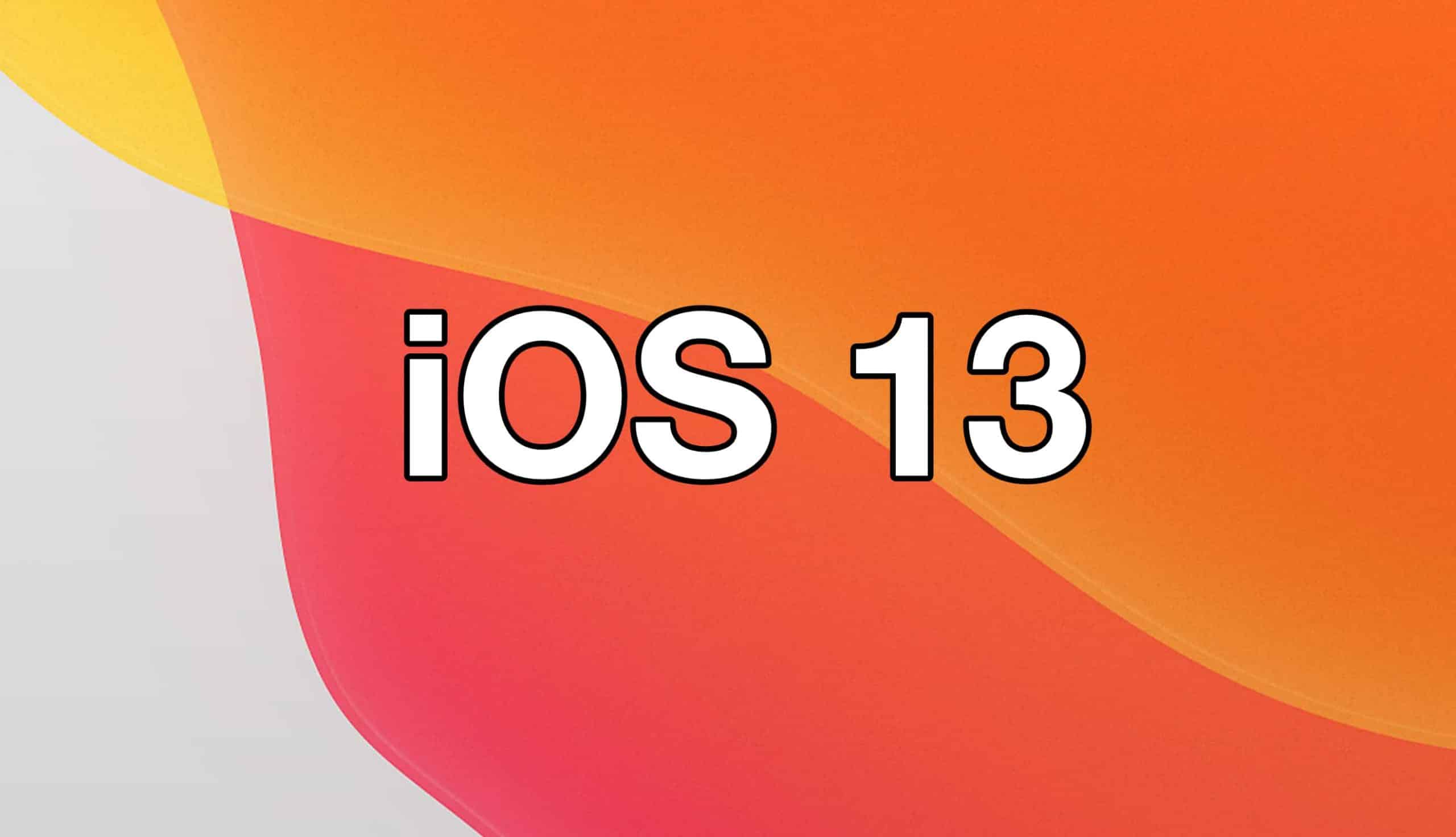 iOS 13ベータ版