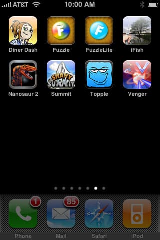iPhone-Juwelen: Gelegenheitsspiele, Angeln und 3-D-Shooter