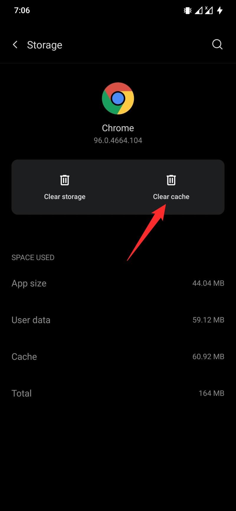 Limpar Cache Google Chrome