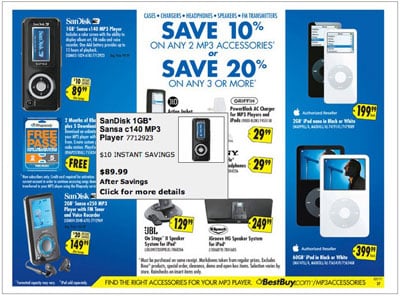 Los márgenes y presiones llevan a los vendedores de iPod al Microsoft Zune