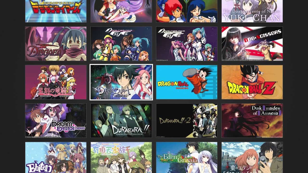 Sitio de Anime Hulu