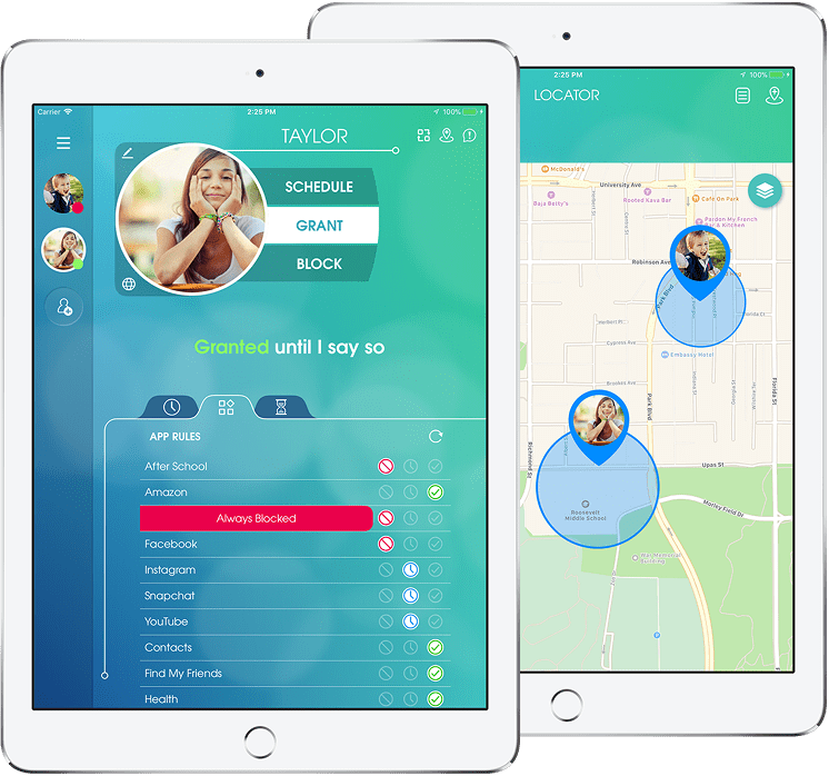 App di controllo parentale del gestore per tracciare la posizione del telefono