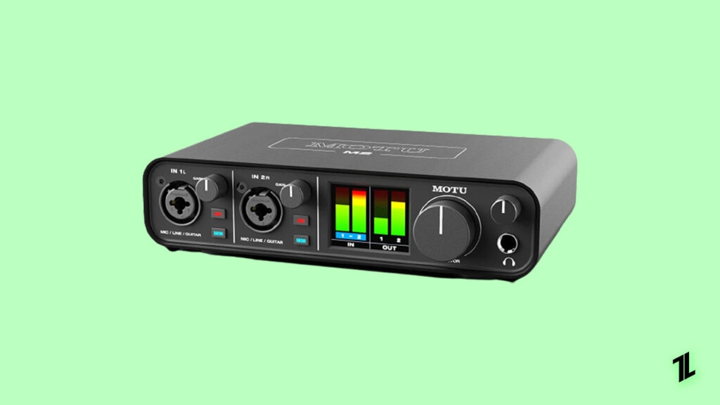 MOTU M2 USB-C Audio-Interface für Mac