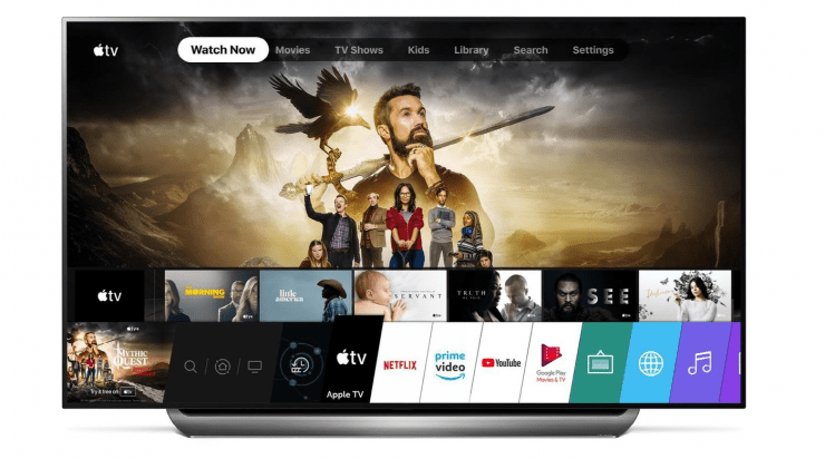Список приложений LG Smart TV