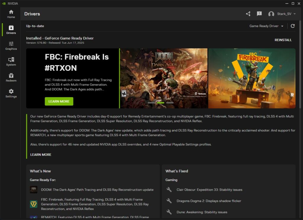 Driver app NVIDIA - Ottimizza Windows 11 per il gioco