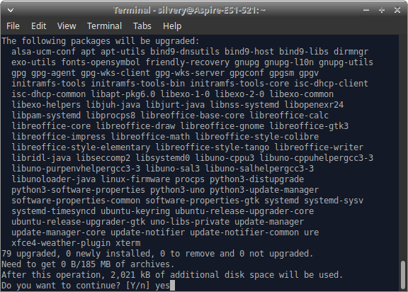 Actualizar el sistema operativo Linux desde la terminal - 8