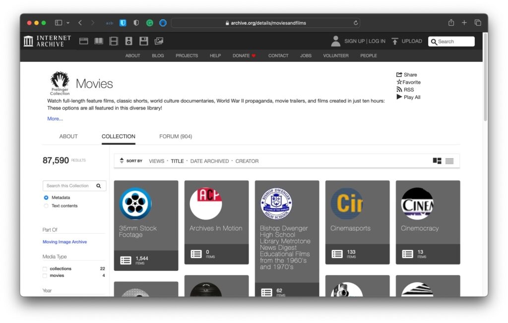 Internet Archive Movies - Scarica Film Gratuitamente