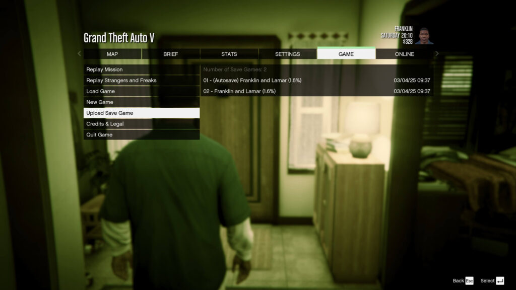 Trasferire dati da GTA V Legacy a GTA V Enhanced
