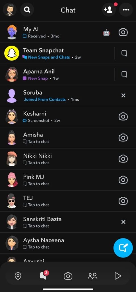 SnapchatのXの意味は何ですか?