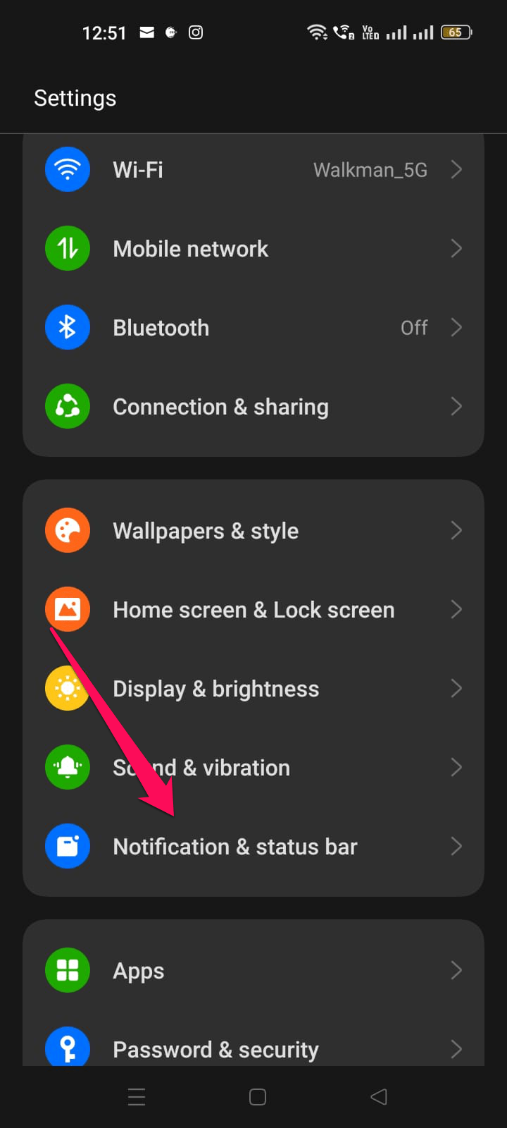 Verifique as Configurações de Notificação do Spotify