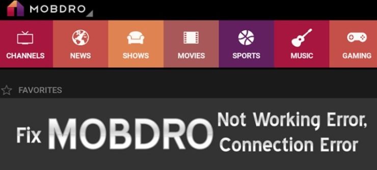 Mobdro Live Stream è attualmente offline. Riprova più tardi