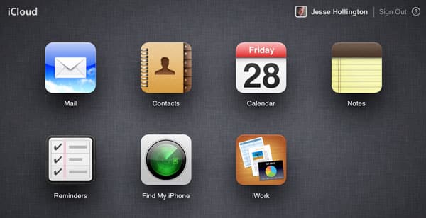 Ripristino delle informazioni sui contatti iCloud da backup
