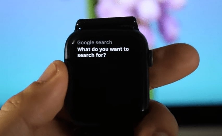 Press and Hold the Watch Crown