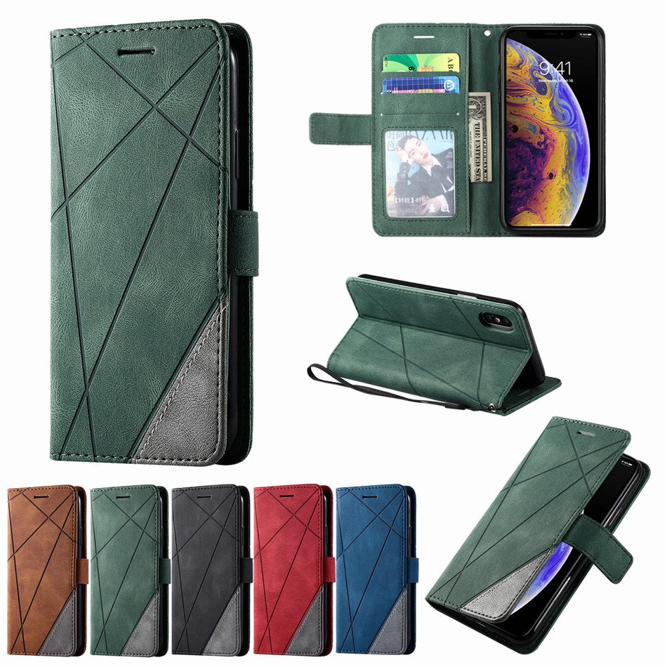 Custodia Portafoglio in Pelle Business per iPhone 13
