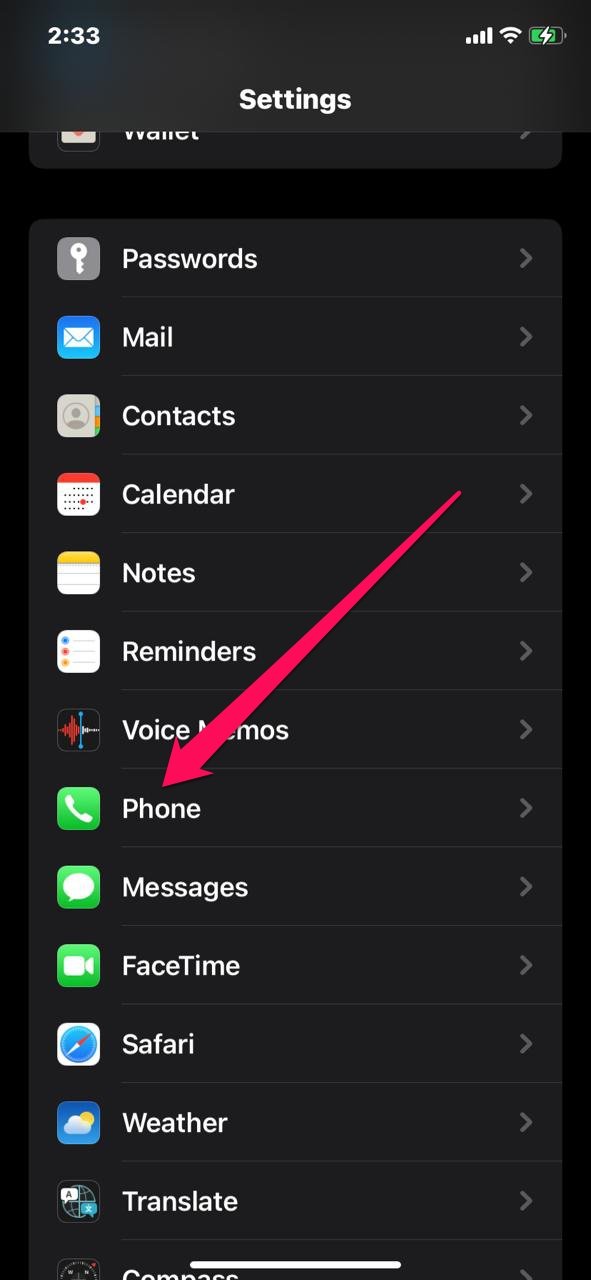 Wie man die Anrufwarteschleife auf dem iPhone mit iOS 16 aktiviert