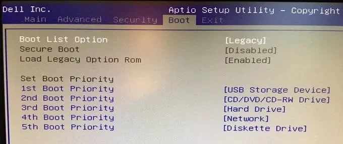 Errore 0x80300001 in Windows 10