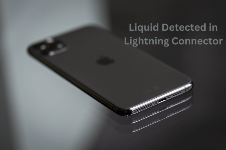 Comment réparer l'erreur de détection de liquide dans le connecteur Lightning sur iPhone 1