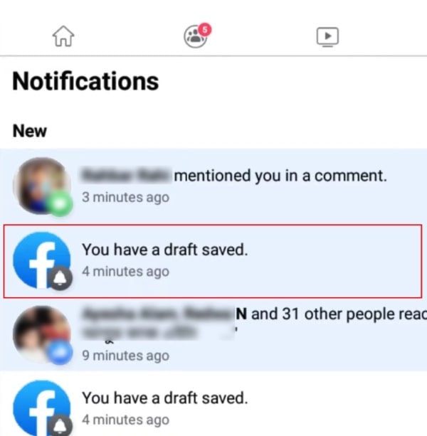 ¿Cómo encontrar borradores de Facebook en PC/Móvil?