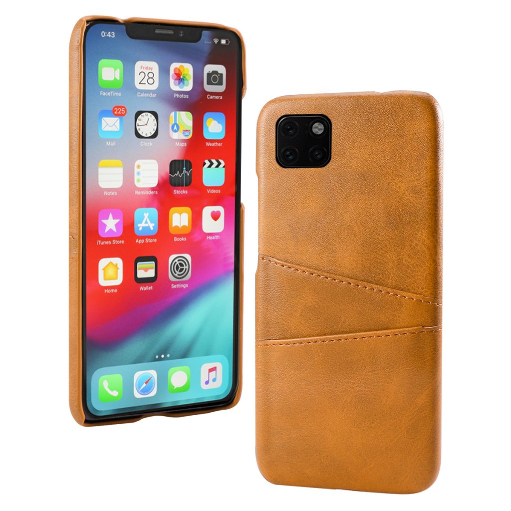 Custodia in pelle Torubia con porta carte per iPhone 11