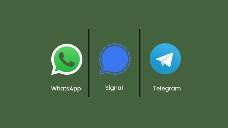 WhatsApp vs Signal vs Telegram