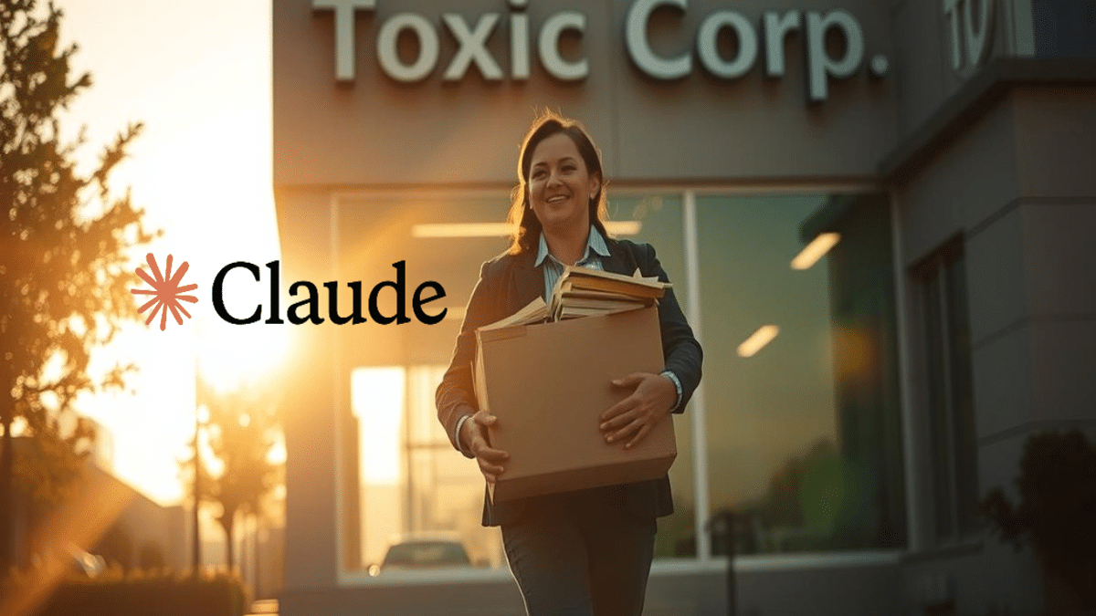 Dieser Claude-Prompt half mir, mich von meinem toxischen Job zu trennen – und woanders eine Gehaltserhöhung zu bekommen