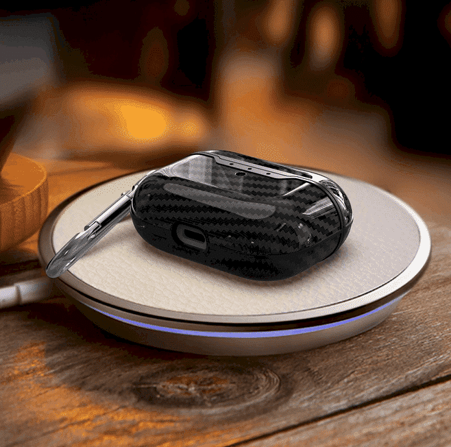 custodia AirPods Pro fibra di carbonio
