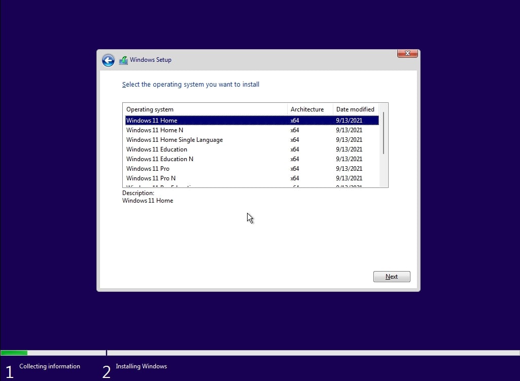 Windows 11 ISO Saubere Installation