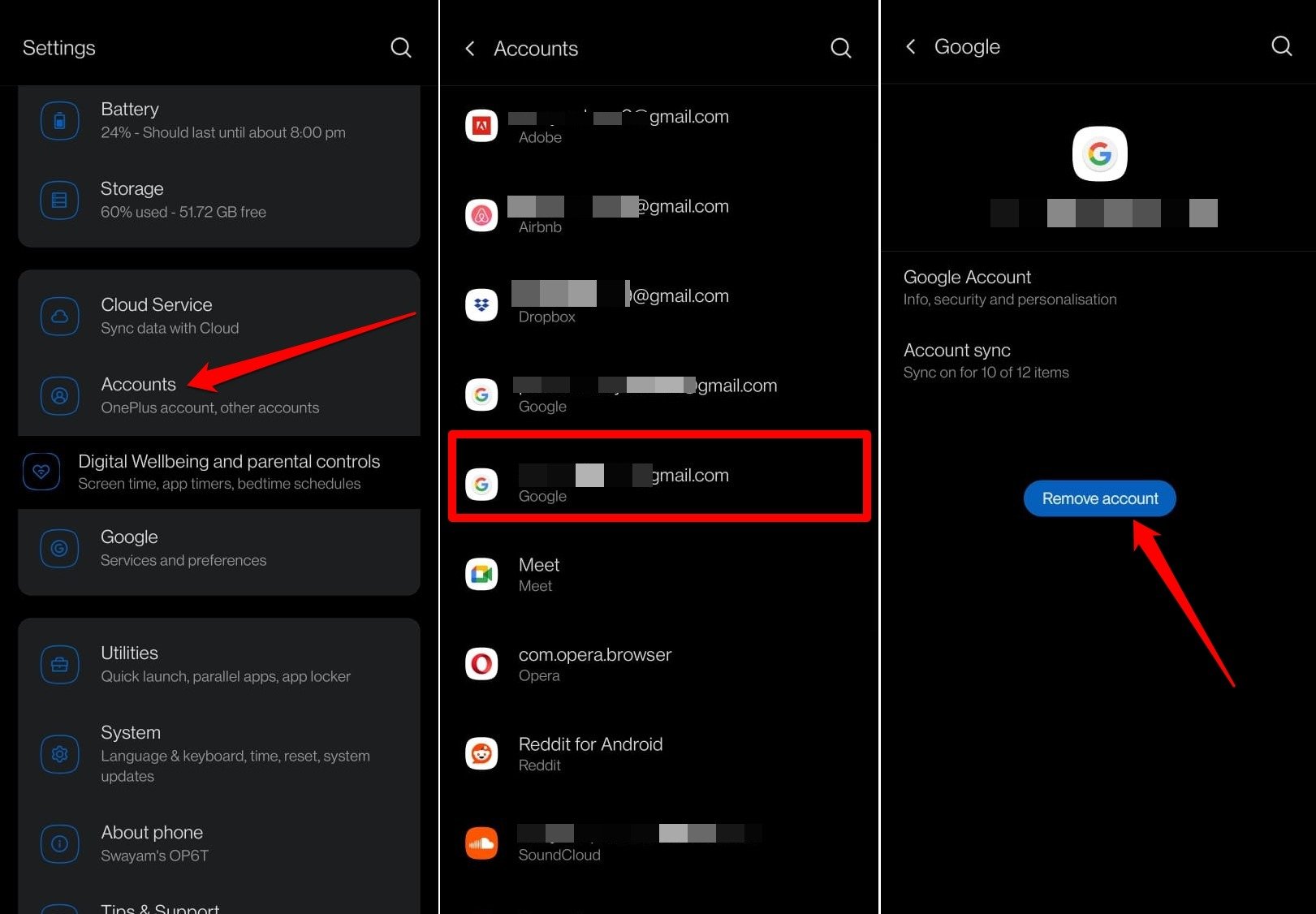 So melden Sie sich von Ihrem Play Store-Konto auf Android ab