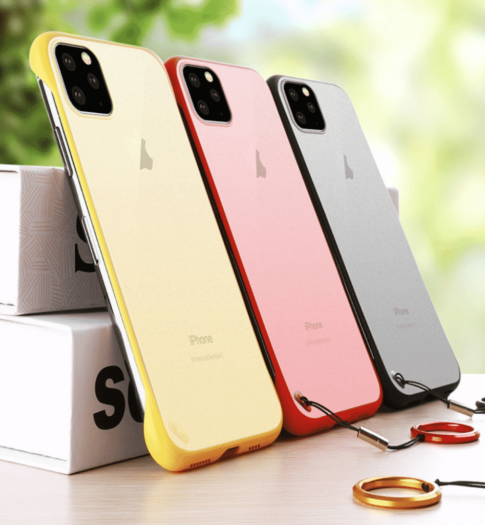 Questa è una custodia senza cornice per iPhone 11 Pro Max che ti dà la possibilità di goderti la vera sensazione del tuo telefono.