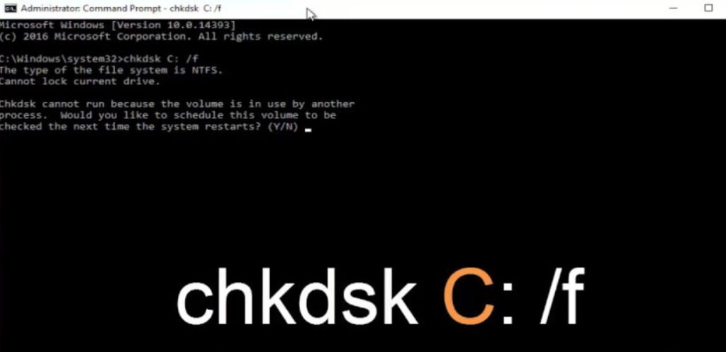 Ejecutar CHKDSK - Se informó un error WIL de Autopilot.dll