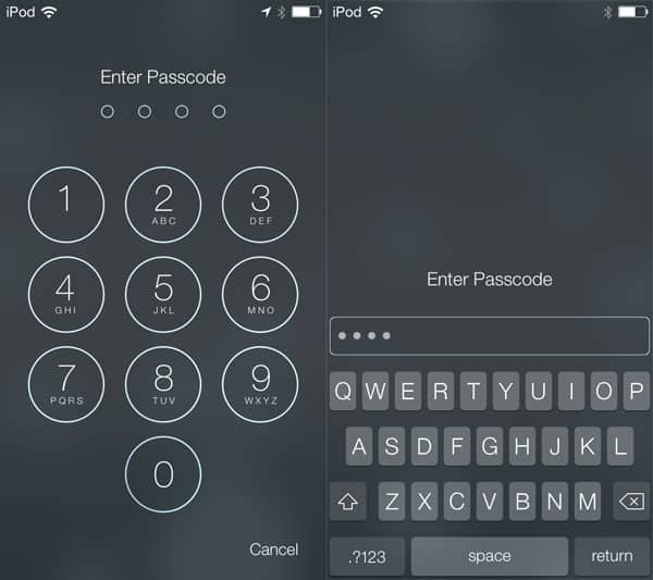 iOS 7 : Le Nouvel Écran de Verrouillage + Écran d'Accueil
