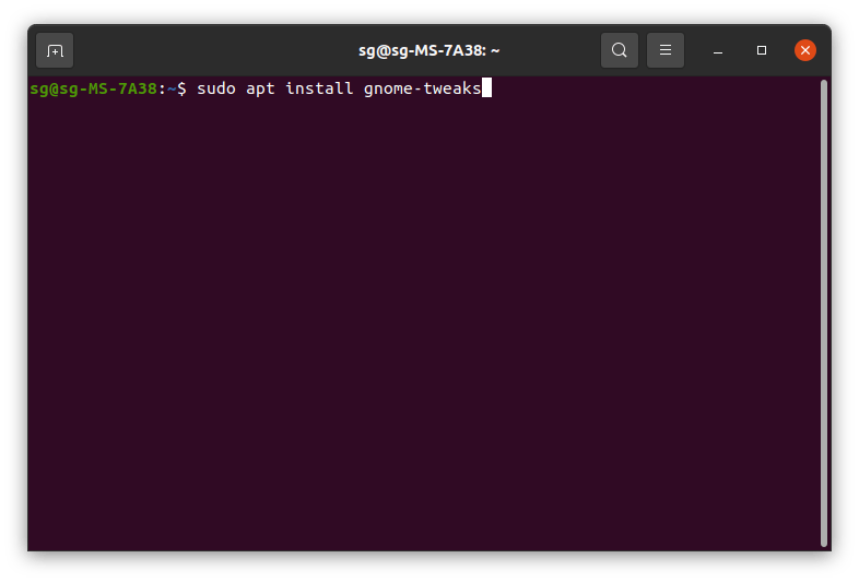 (1) Abre la Terminal y pega el comando