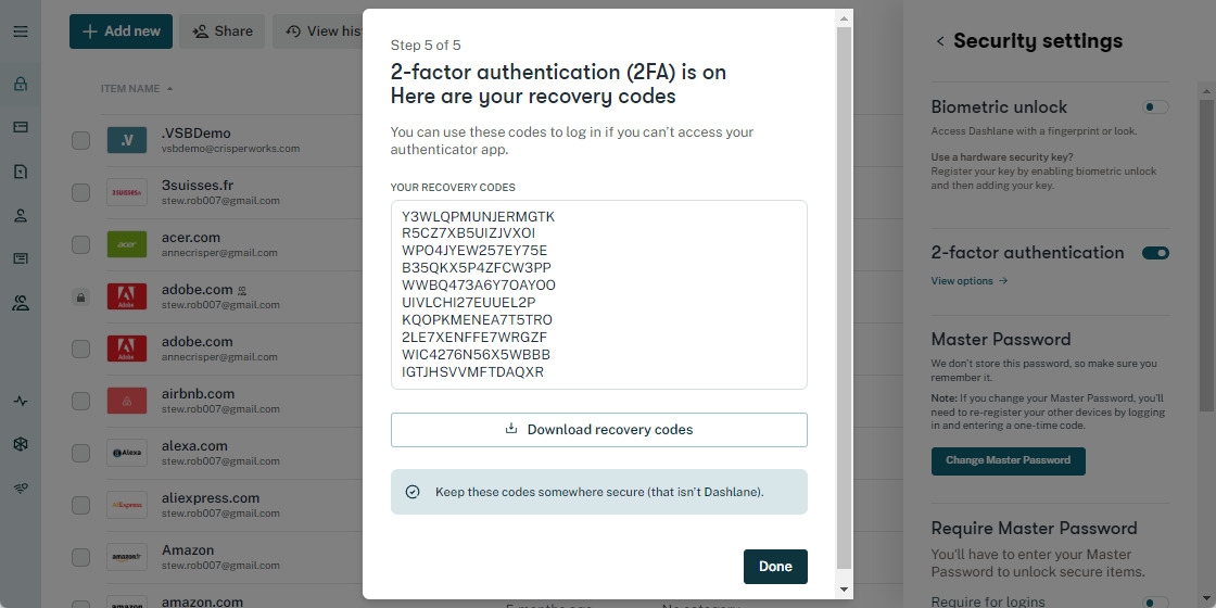 Proteggi Account - Recensione di Dashlane