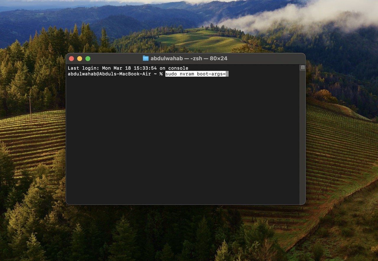 Commande Terminal 2
