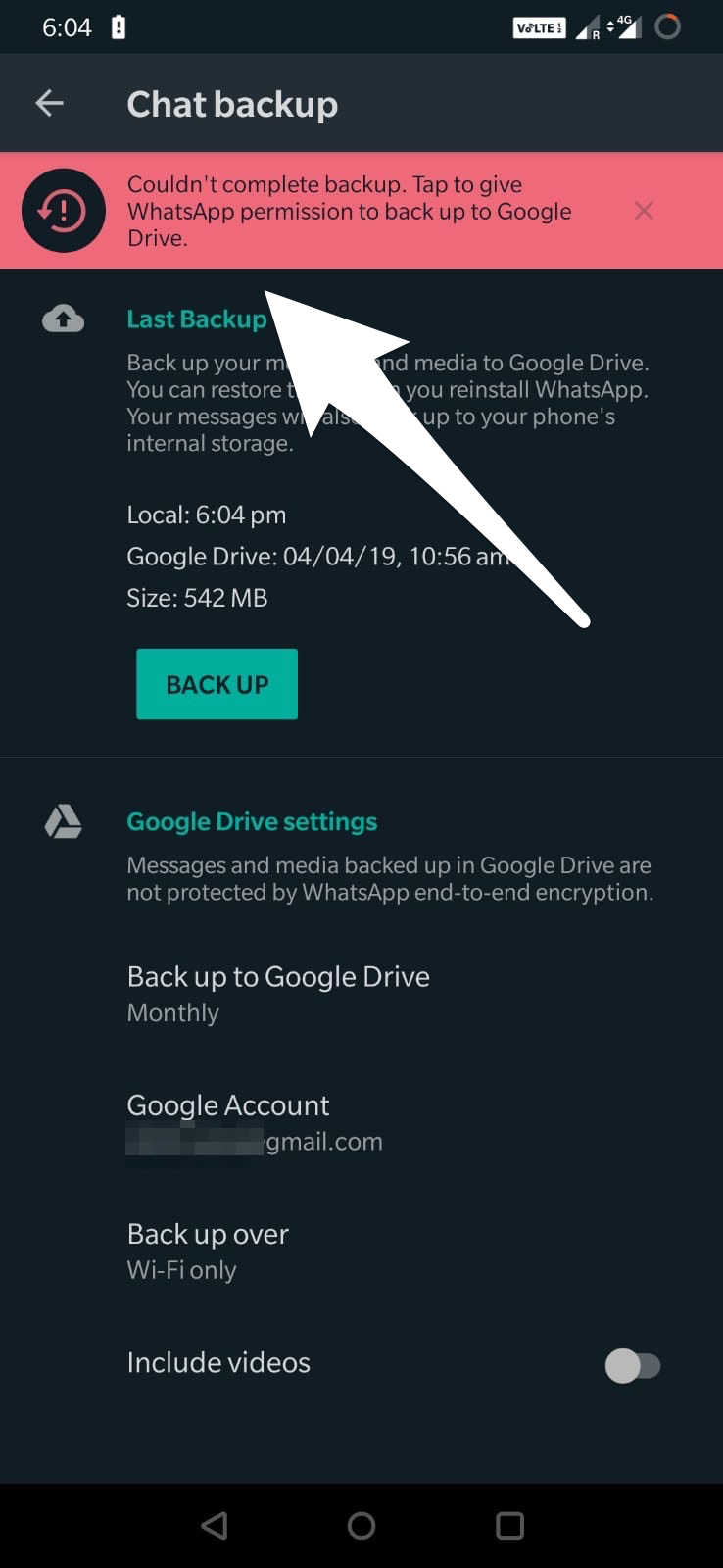 Google Drive 접근 허용 클릭