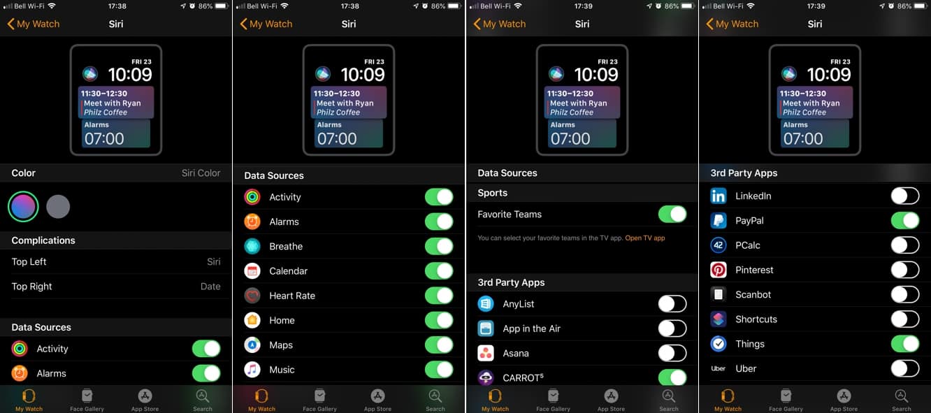 즉시 전문가: watchOS 5의 비밀과 기능
