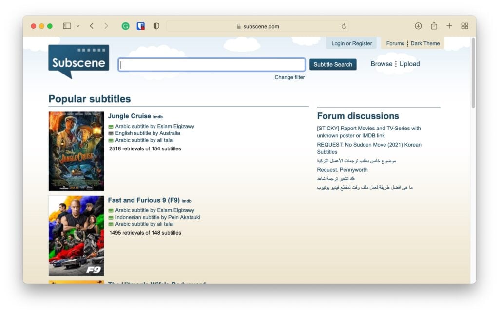 Melhores Sites para Download de Legendas em Inglês