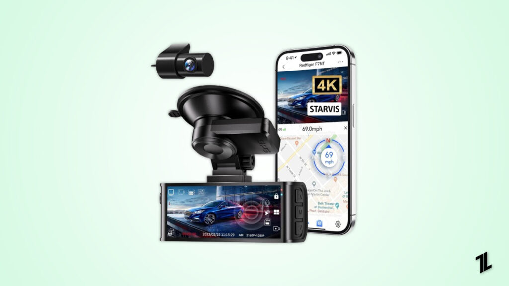 REDTIGER F7NT 4K Car Dash Cam - Mejor Dashcam Bajo ₹15,000