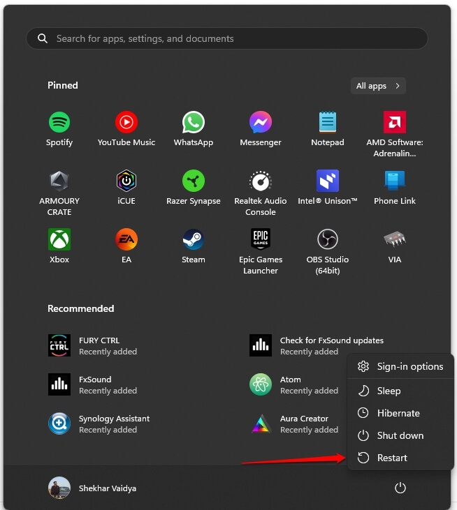 Reiniciar Windows 11 - Corrigir Erro Fatal em High on Life