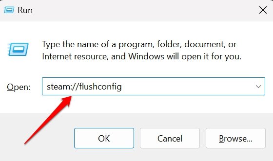 réinitialiser la configuration de l'application Steam